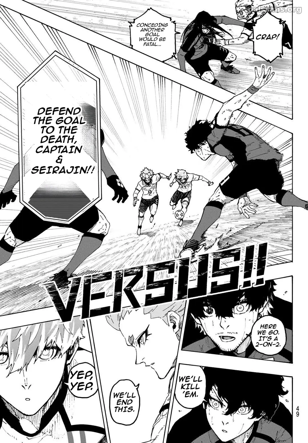 Blue Lock Chapter 364.2 page 3