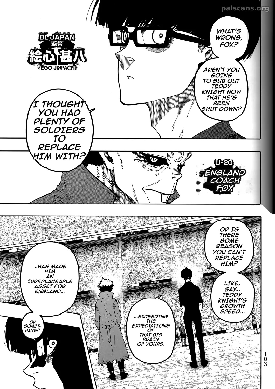 Blue Lock Chapter 364 page 3